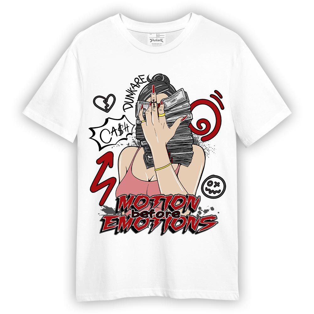 Shirt To Match Red Taxi 12s T-- Motions Before Emotions Unique T-Shirt Unisex