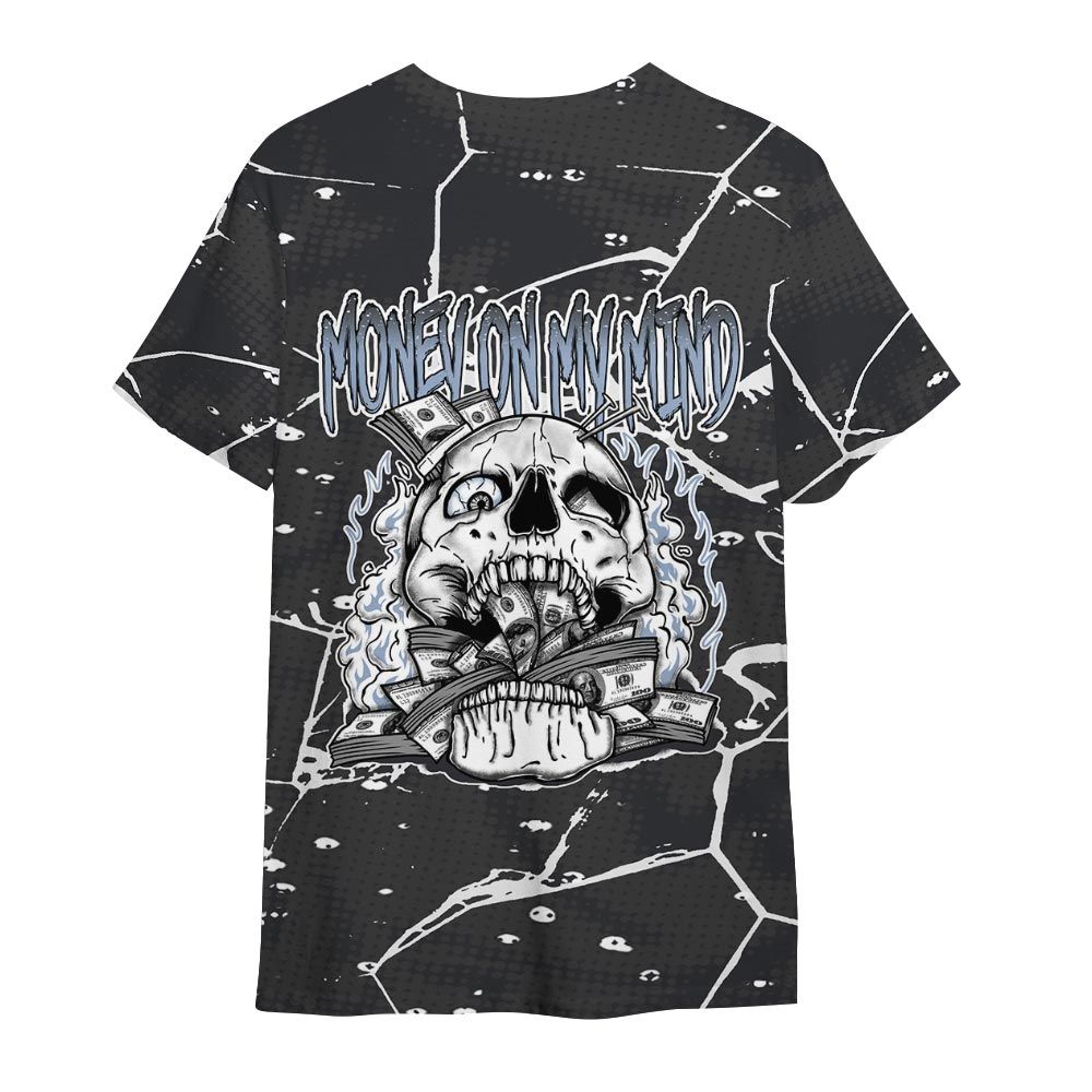 Shirt To Match Reverse Black White 6s - MOMM Skeleton Crack Shirt Unisex