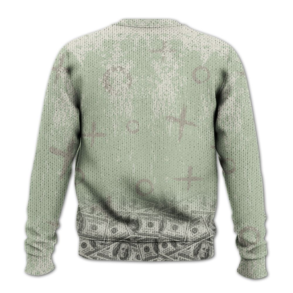 Knitted Sweater To Match Seafoam Sail 4s - Selfmade Unique Drip