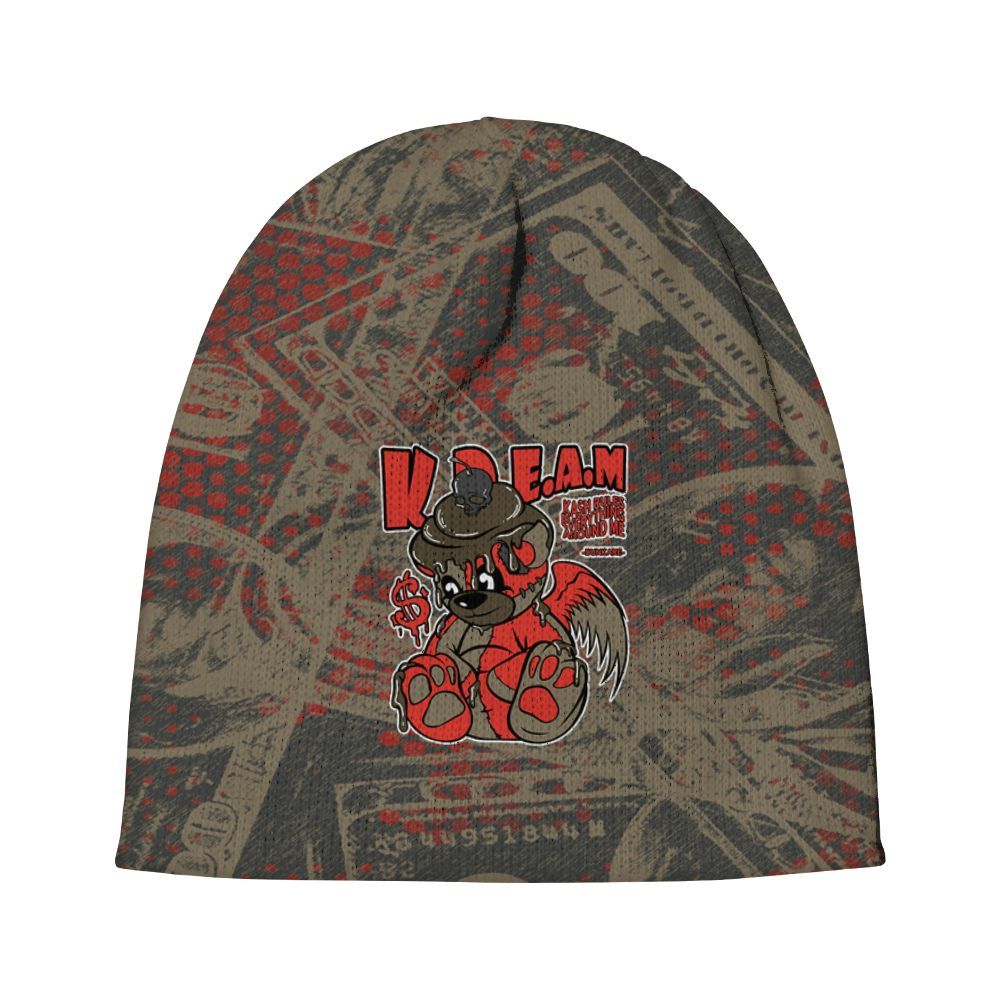 Beanie Hat To Match Olive 9s - Loot Bear Graphic