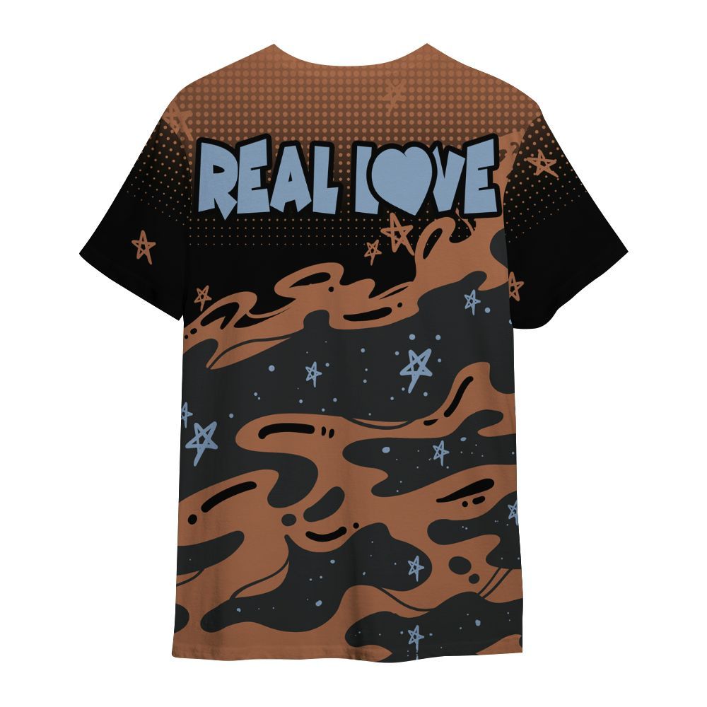 Shirt To Match Air Foamposite Metallic Copper - Sincere Fondness Bear Stars All Over Print