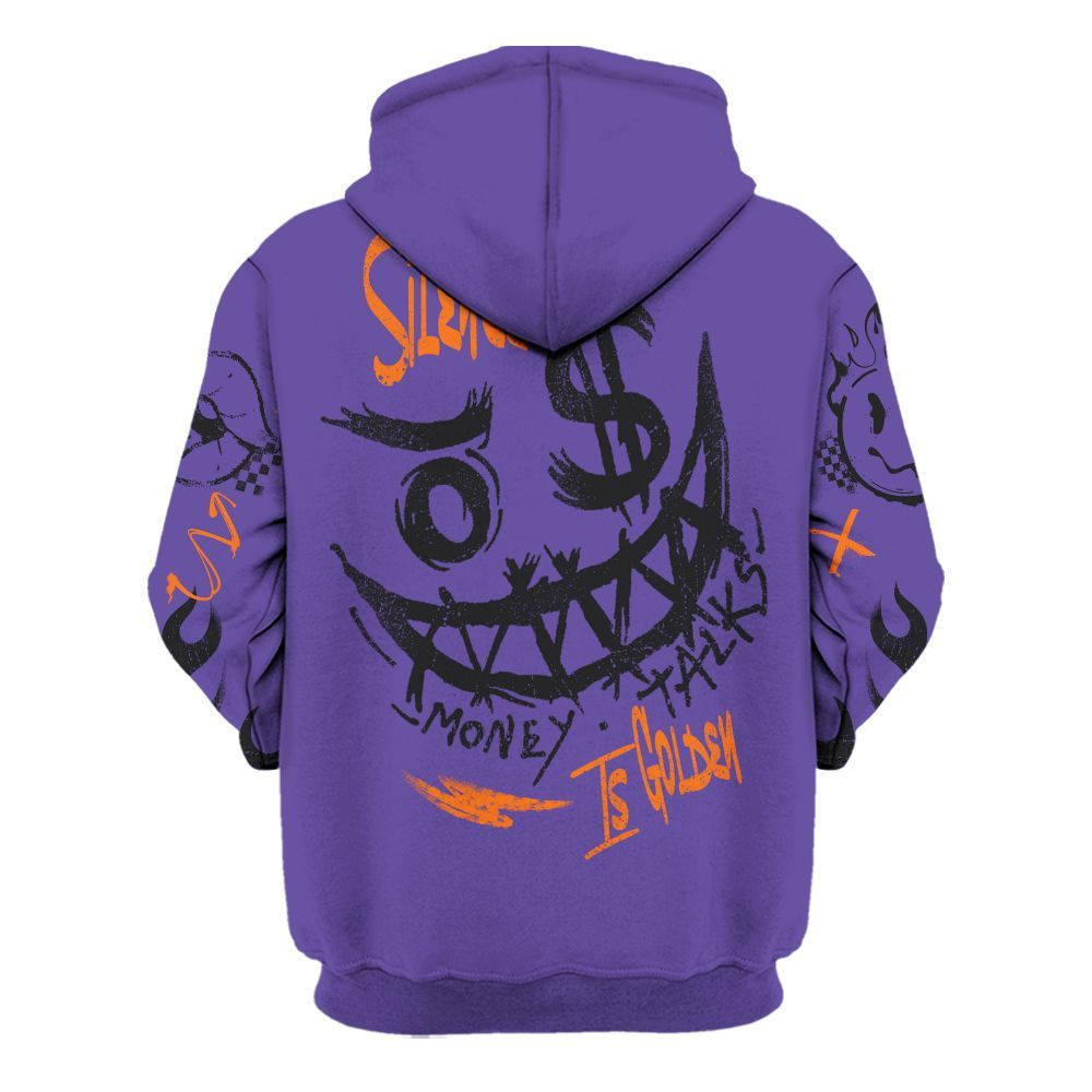 Hoodie To Match Air Max Waffle SP Voltage Purple - Mouth Burning Street Style All Over Print