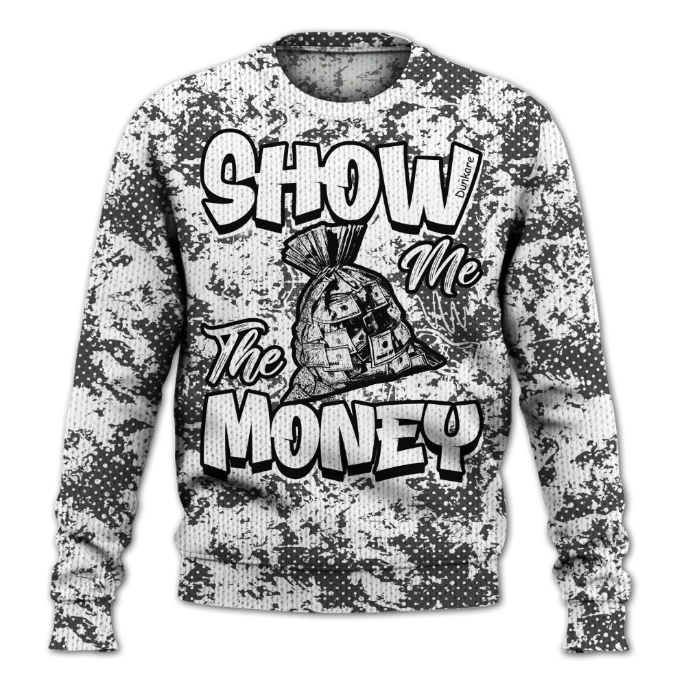 Knitted Sweater To Match Fear 4s - Show Me The Money Retro