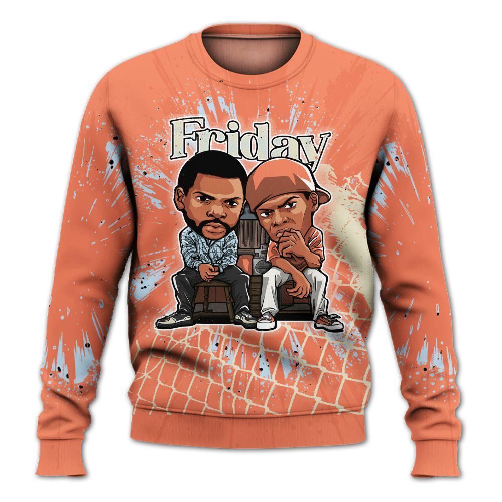 Sweatshirt To Match DJ Khaled Crimson Bliss 5s - Friday Movie All Over Print