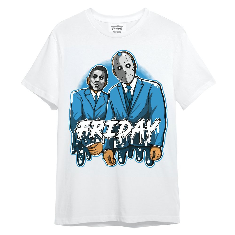 Shirt To Match Powder Blue 9s - Friday Halloween Graphic Unisex Shirt