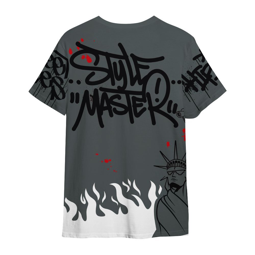 Shirt To Match Black RM Nigel Sylvester 4s - Graphic Fck Around Find Out All Over Print