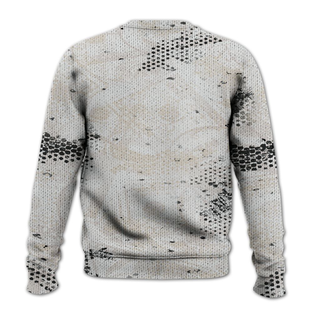 Knitted Sweater To Match Retro Reverse Metallic 5s - From Rags To Riches