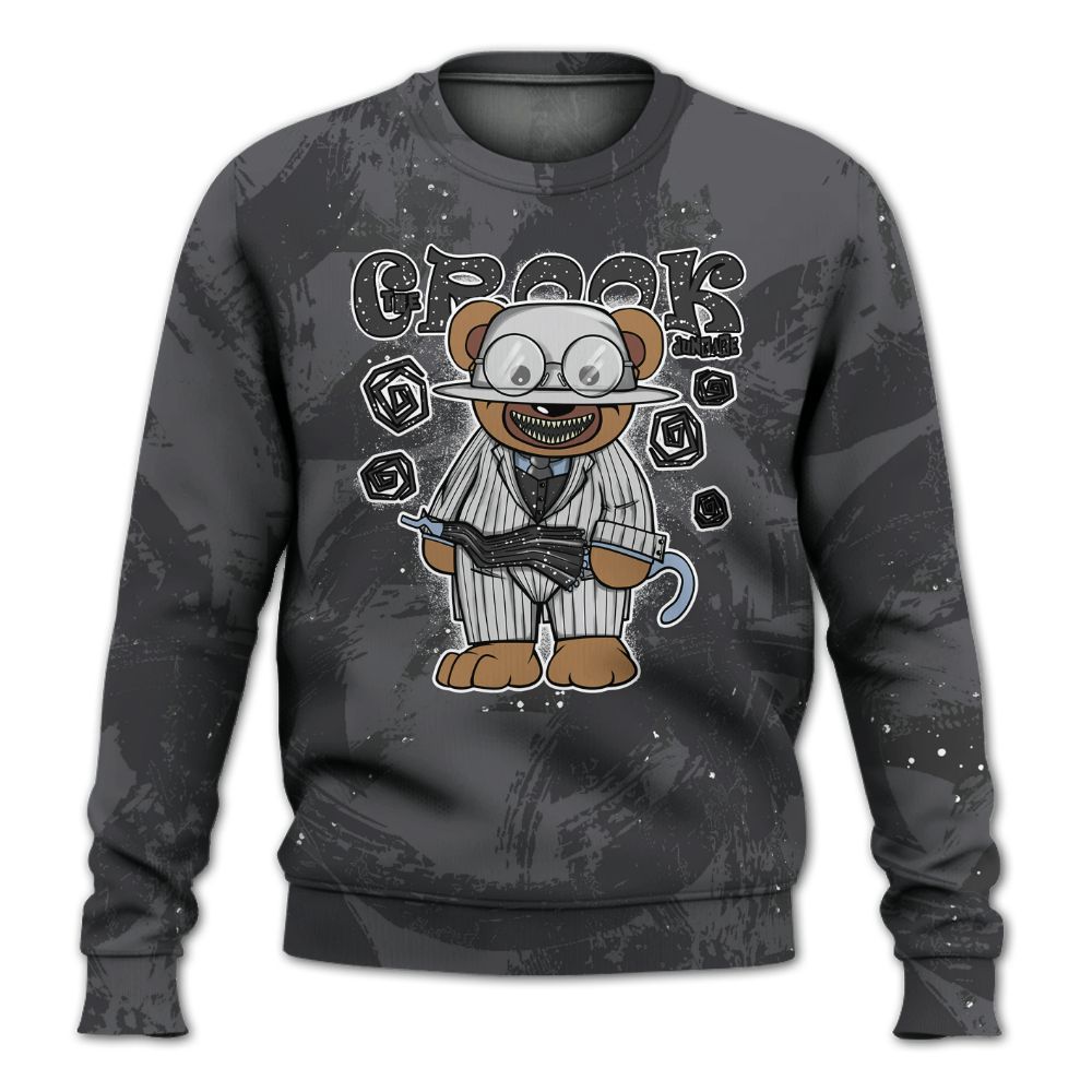 Sweatshirt To Match Reverse Oreo 6s - Swindler Bear Circle Slpash All Over Print