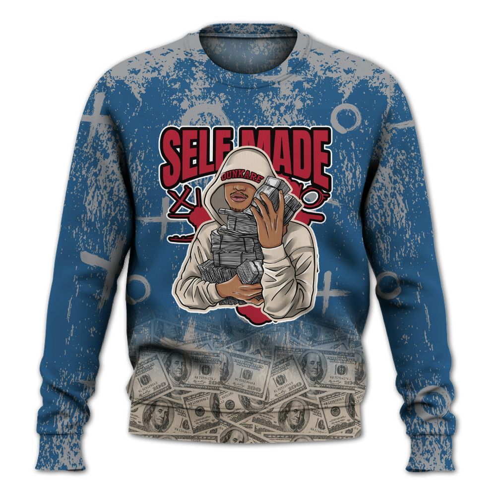 Sweatshirt To Match Rare Air 3s - Selfmade Unique Grunge All Over Print