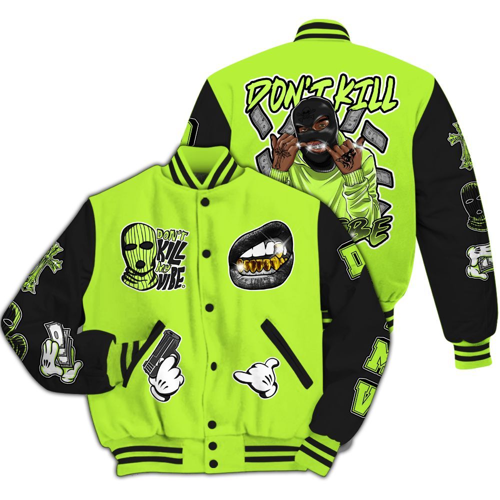 Varsity Jacket To Match Air Force 1 Low Dance Volt - Vibe.Unique All Over Print
