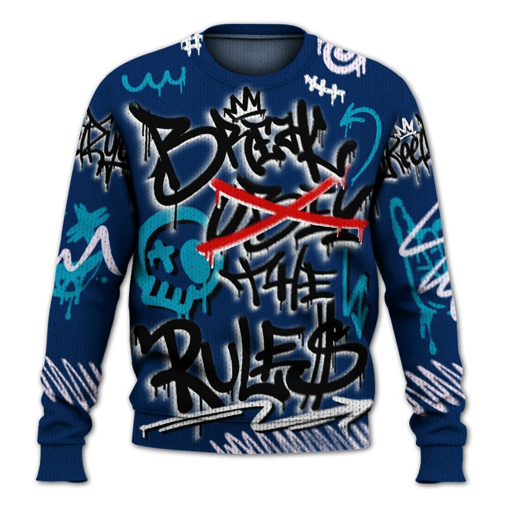 Knitted Sweater To Match Kobe 5 X-Ray - Break Rules Streetwear