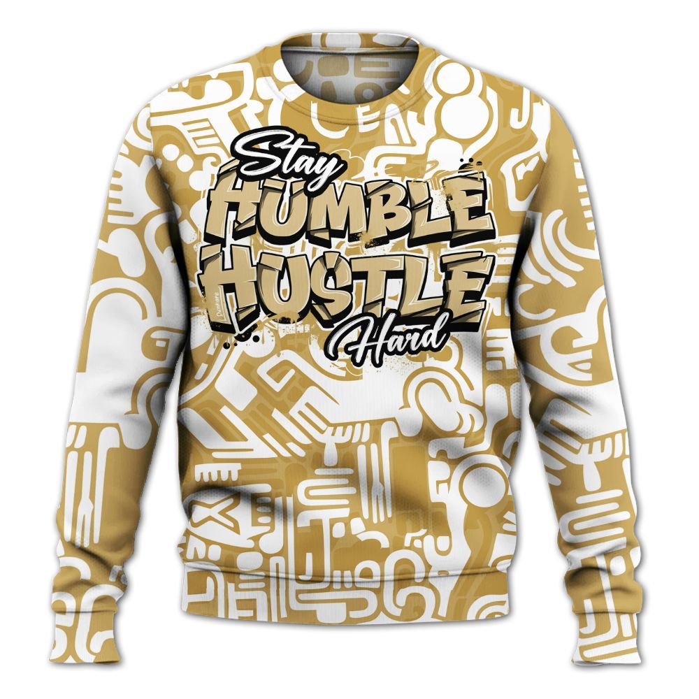 Sweatshirt To Match Craft Paris 6s - Humble Hustle Retro All Over Print