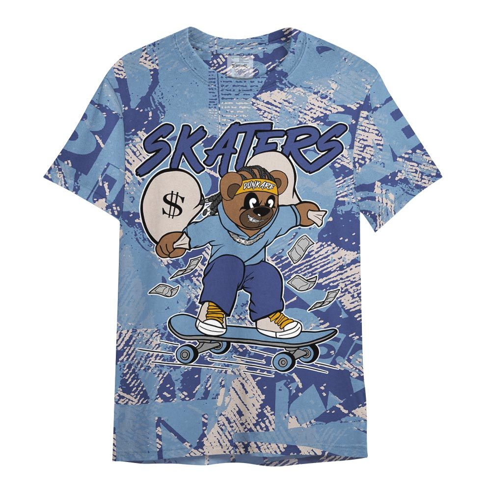 Shirt To Match High OG First In Flight 1s - Skaters Bear Abstract Graffiti Shirt Unisex