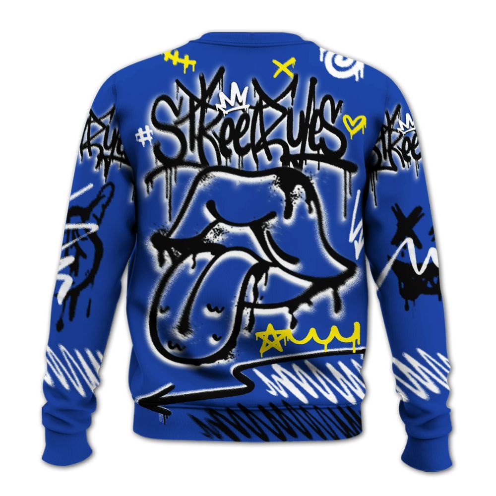 Sweatshirt To Match Laney 14s - Break Rules Streetwear All Over Print