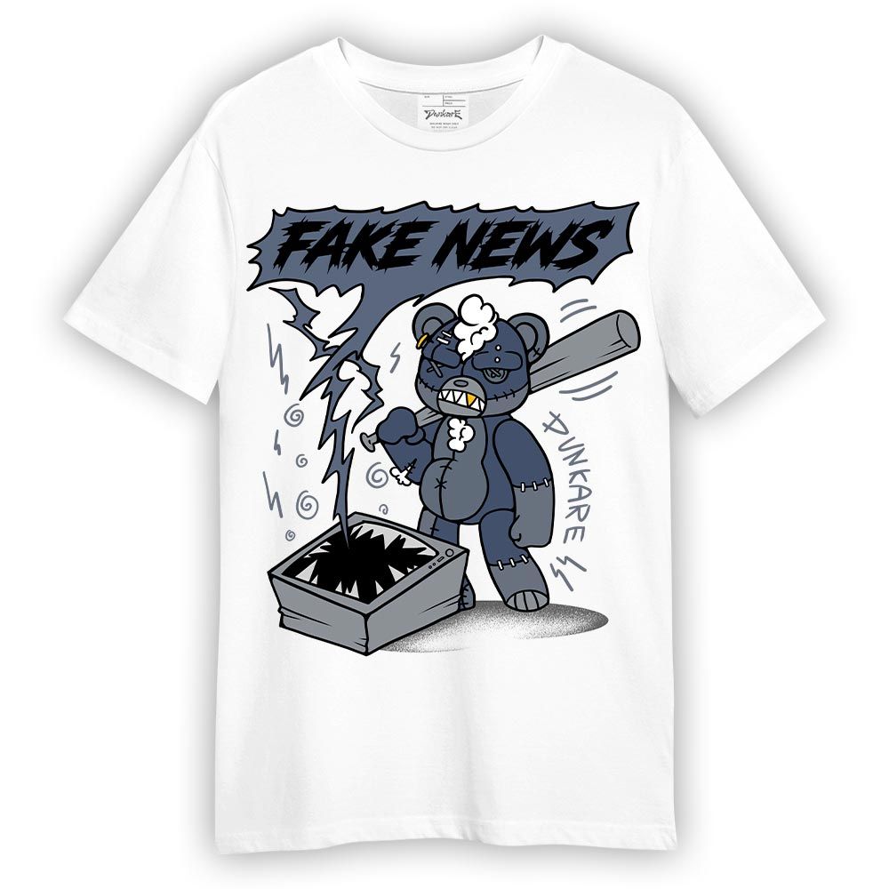 Shirt To Match Low Diffused Blue 11s T-- False News Hugz T-Shirt Unisex