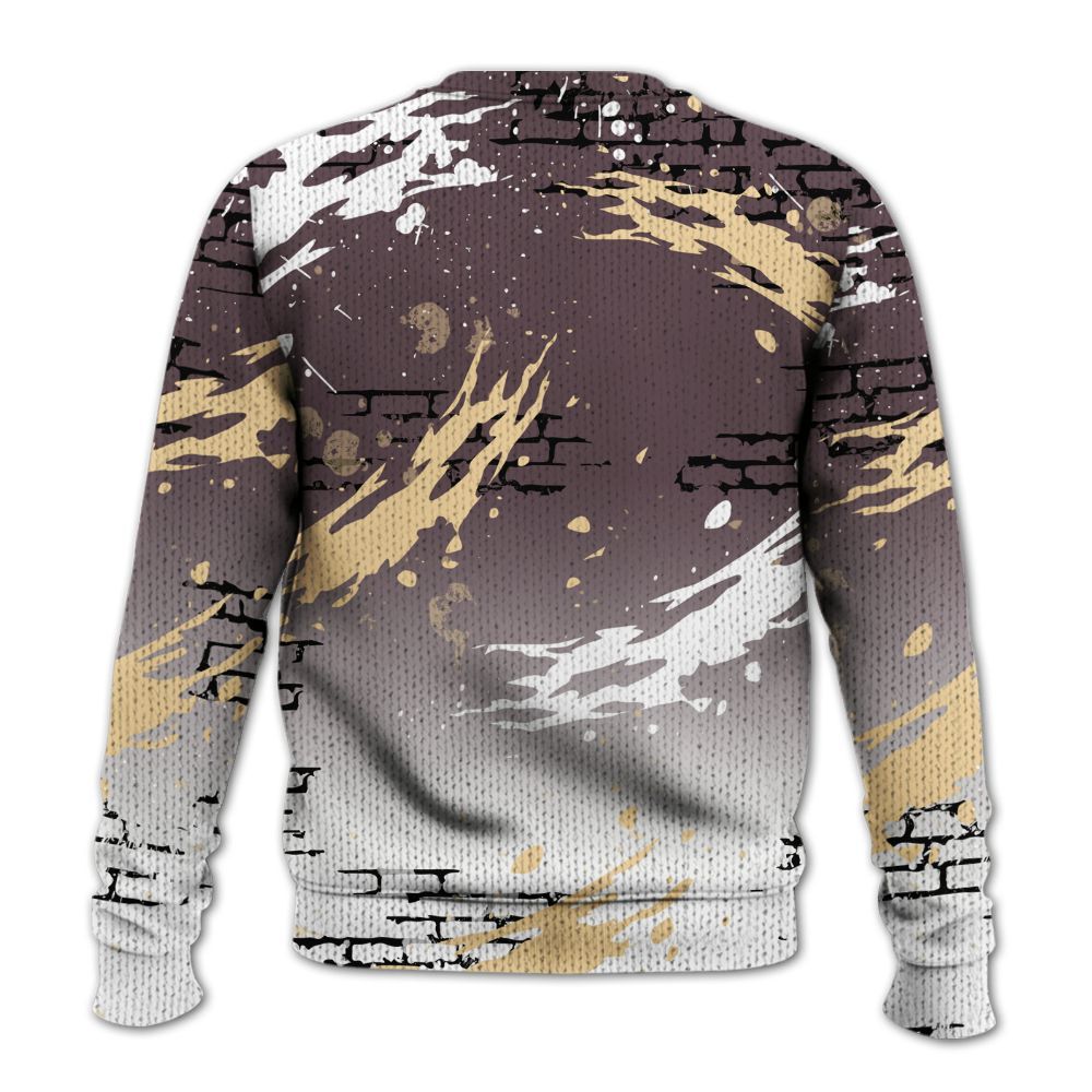 Knitted Sweater To Match AMM Black 3s - Values Of Loyalty Drip