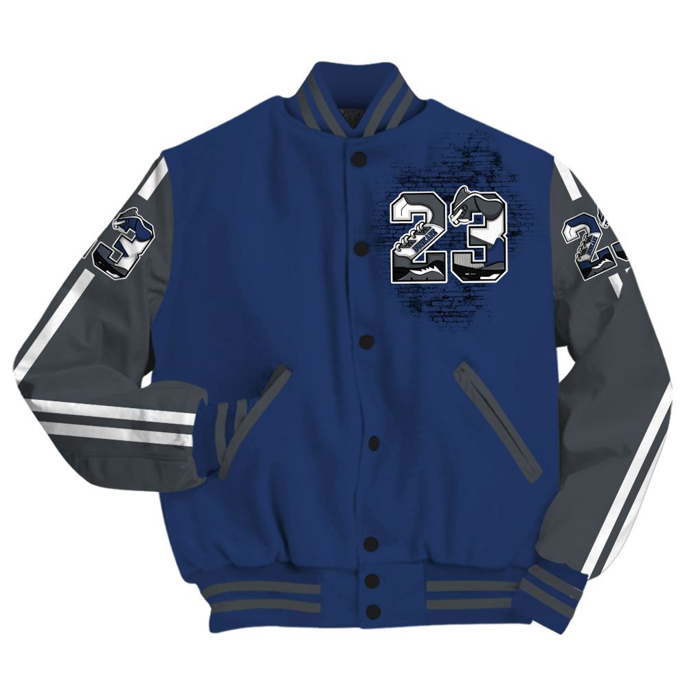 Varsity Jacket To Match Retro Flint 13s - Custom Name Number 23 5s All Over Print