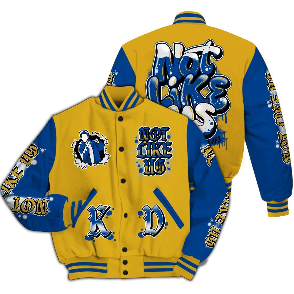 Varsity Jacket To Match High Laney 1s - None Like Us Graphic All Over Print