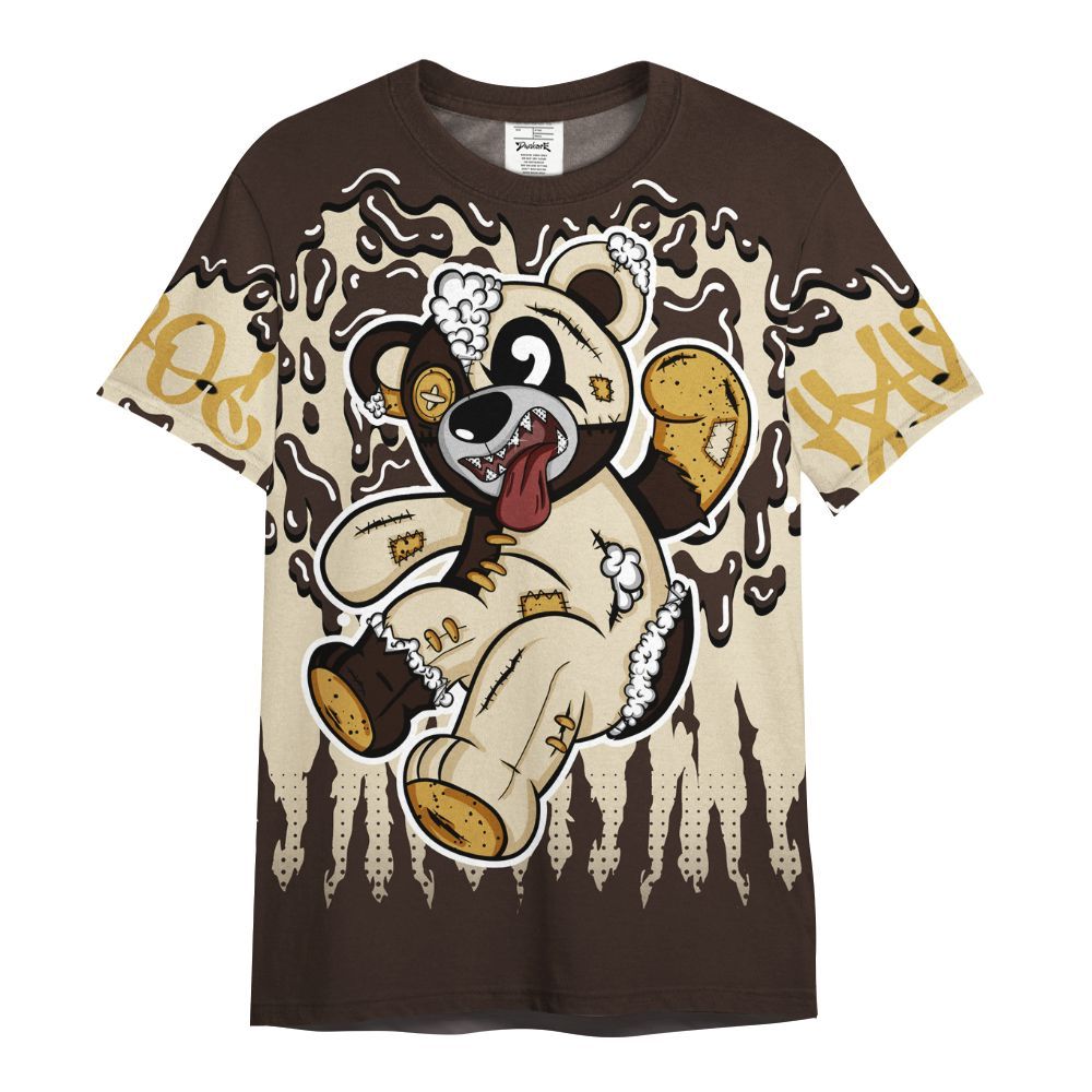 Shirt To Match 2025 Retro Earth 5s - Havok Bear Dripping All Over Print