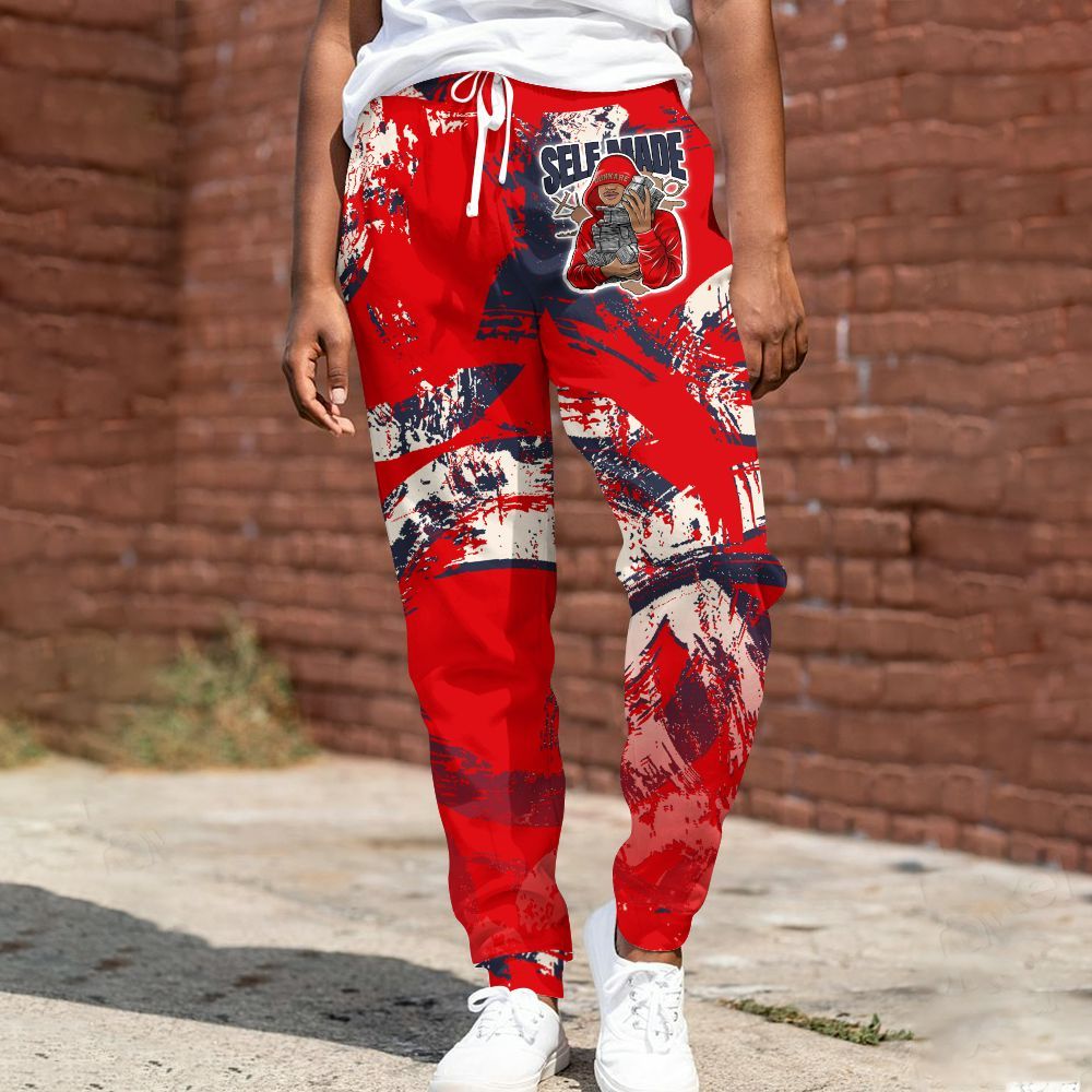Sweatpant To Match Low OG Howard University 1s - Selfmade Unique All Over Print