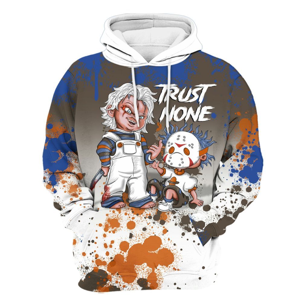 Hoodie To Match Palermo GS League - Trust No One Scary All Over Print