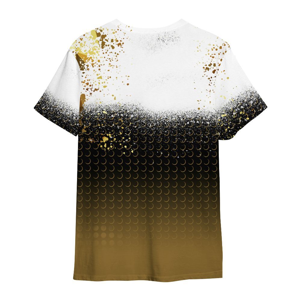 Shirt To Match NET Gold 4s - Halftone Time Is Money All Over Print