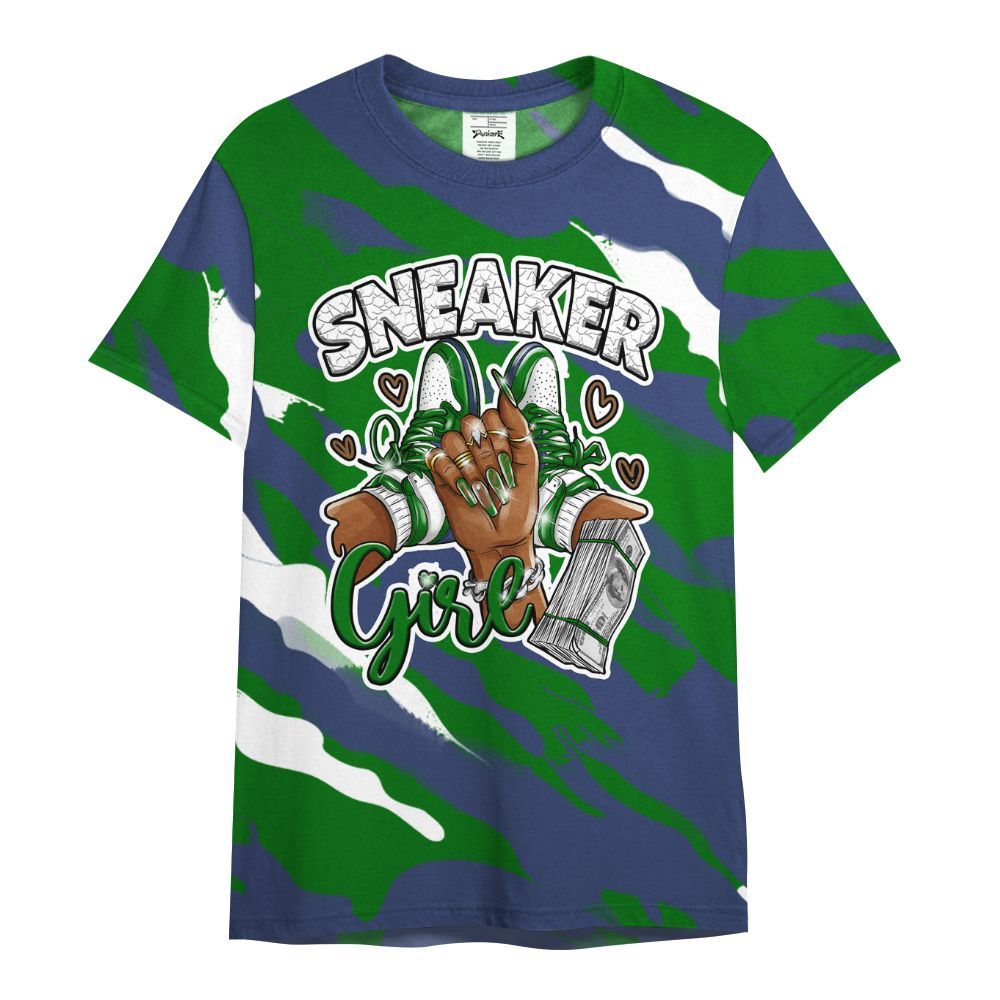 Shirt To Match Midnight Navy 13s - Sneakerz Girlz Colored All Over Print