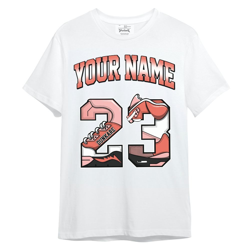 Shirt To Match Low OG PSG 1s, Custom Name Number 23 5s Unisex Shirt