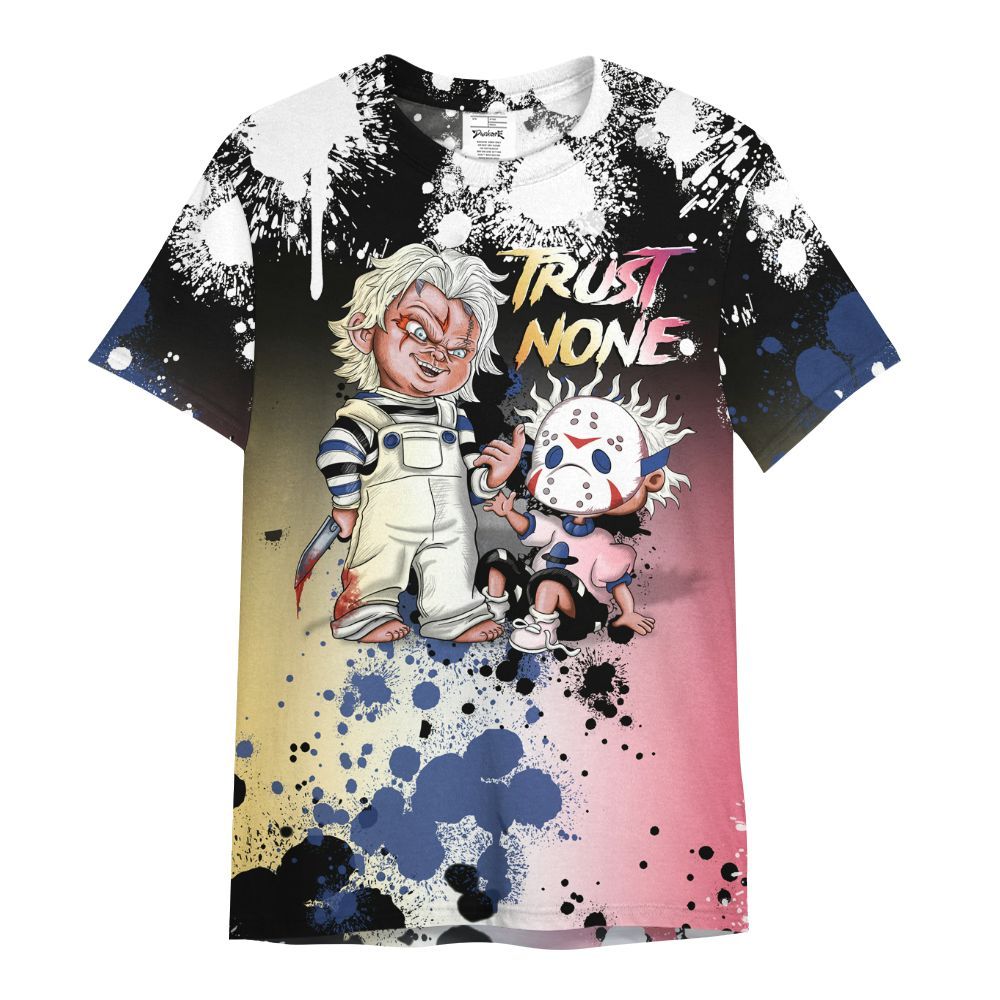 Shirt To Match Air Griffey Max Los Angeles 1s - Trust No One Scary All Over Print