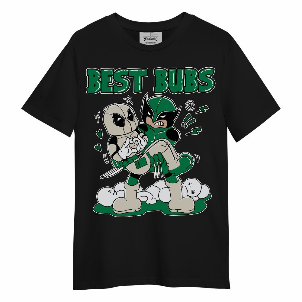 Shirt To Match Lucky Green 2s - Bubs Cartoon Unisex Shirt