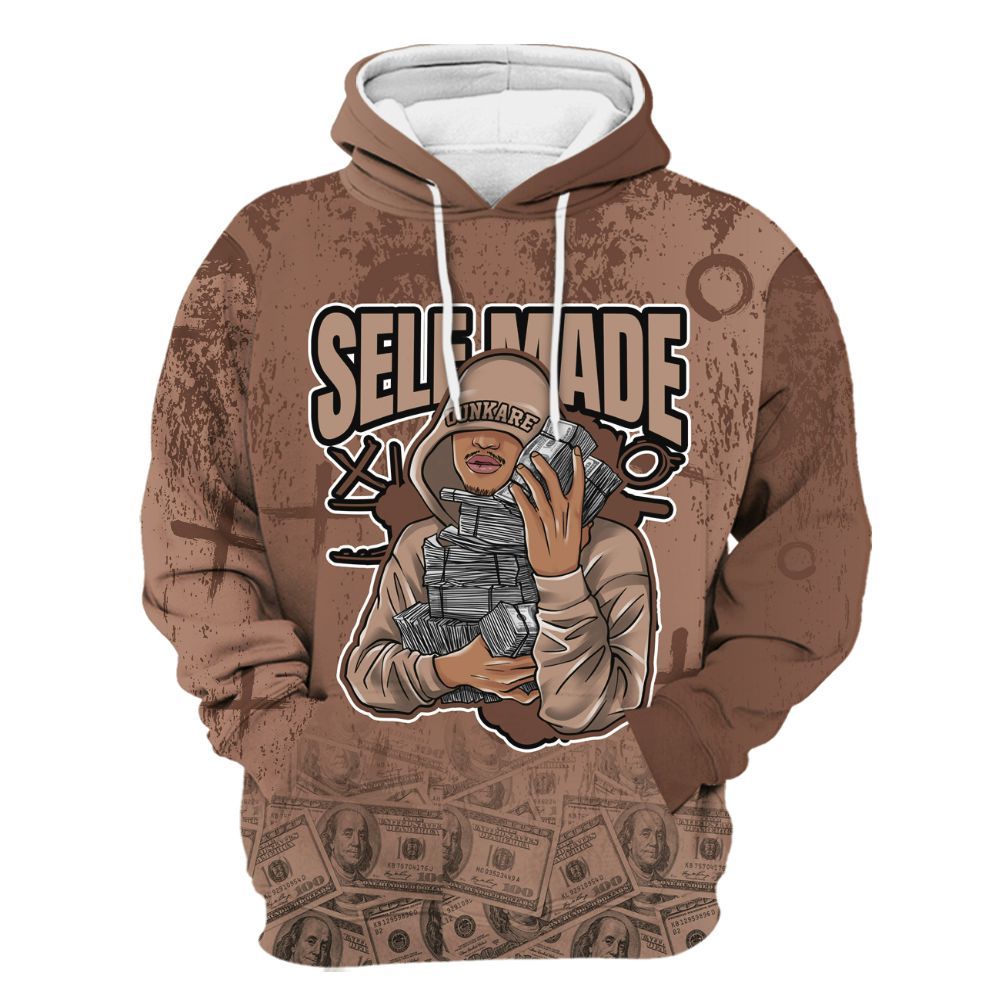 Hoodie To Match KD 4 Christmas - Selfmade Unique Grunge All Over Print