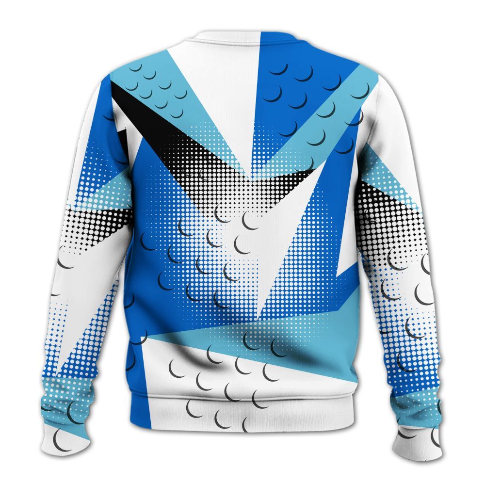 Sweatshirt To Match Dunk Low Argon - Poly Custom Name Number 23 5s All Over Print