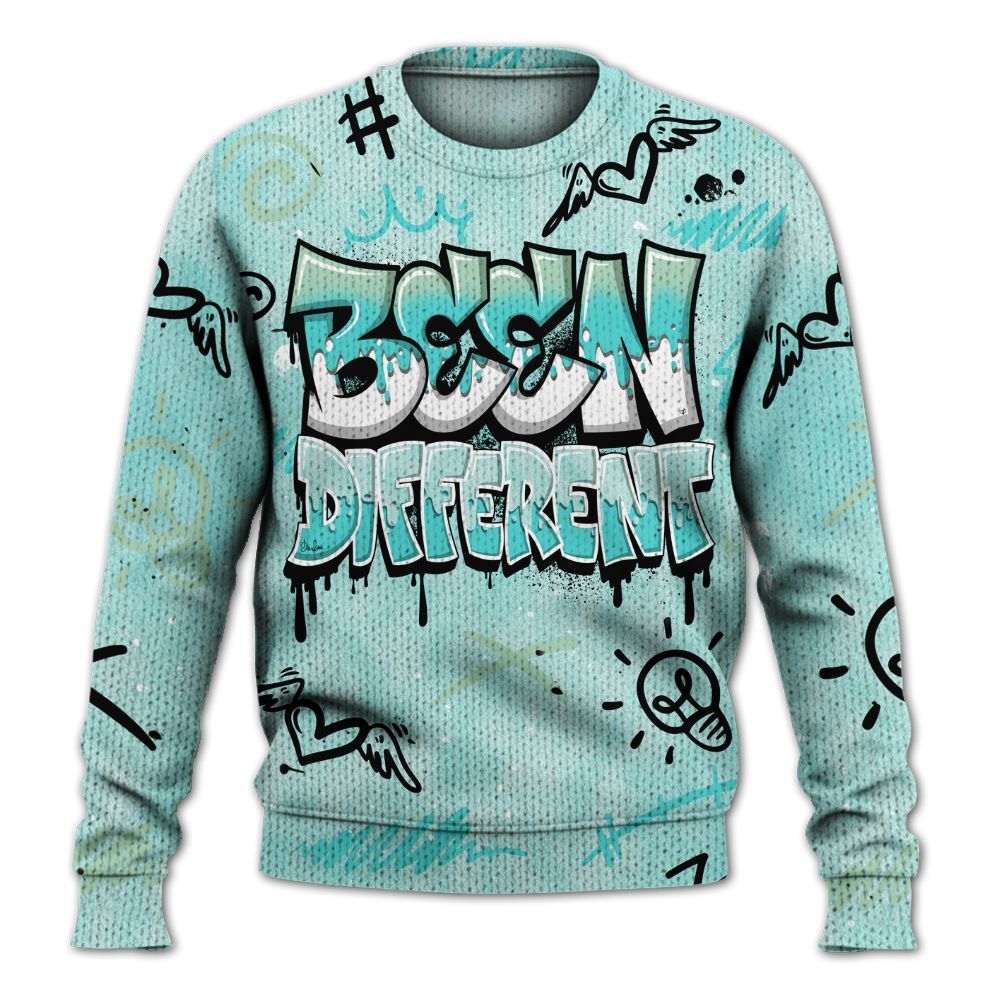 Sweater To Match Low OG Washed Teal 1s - Drip Been Di2ferent Graphic