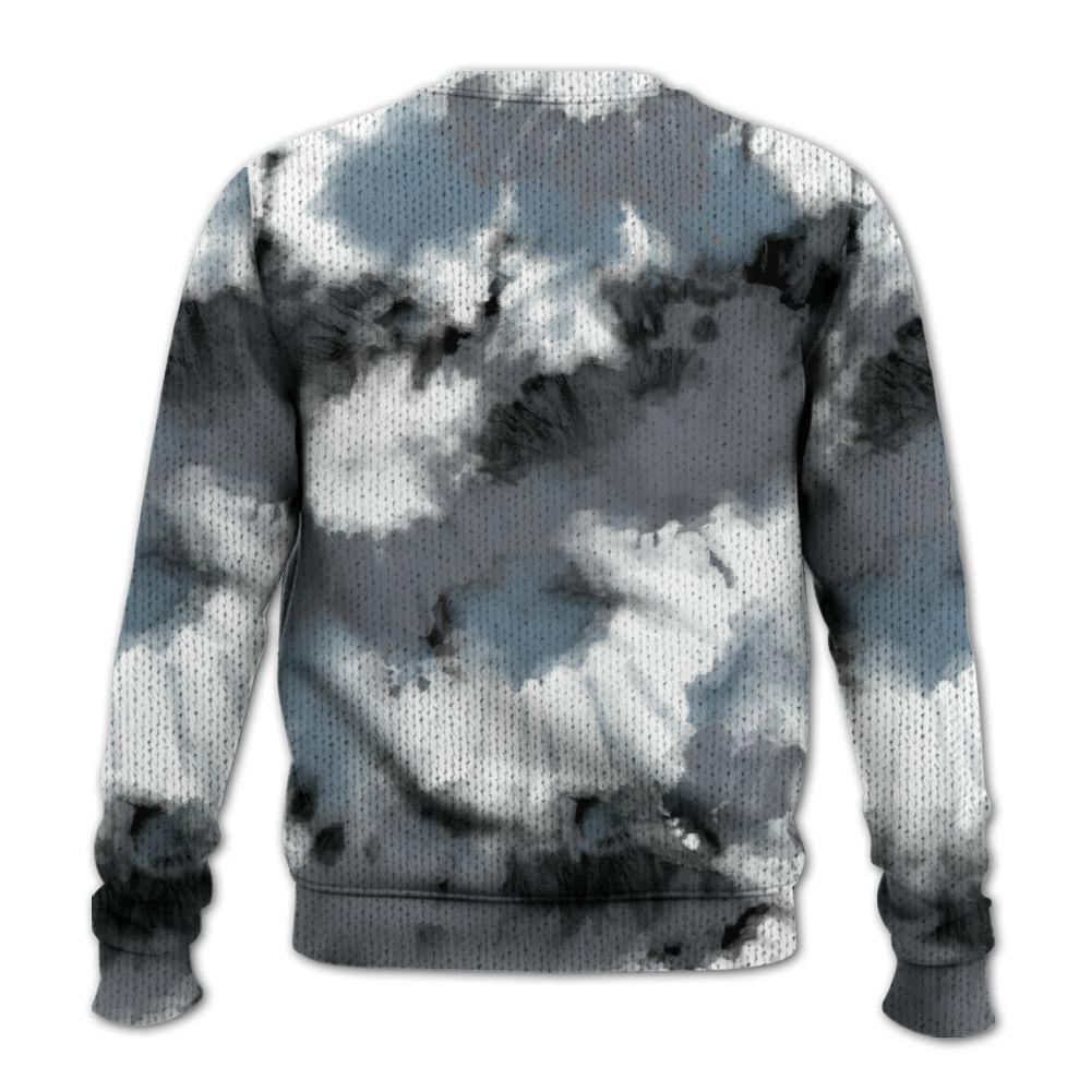 Knitted Sweater To Match Air Max DN Silver Bullet - Tie Dye FK Around Find Out