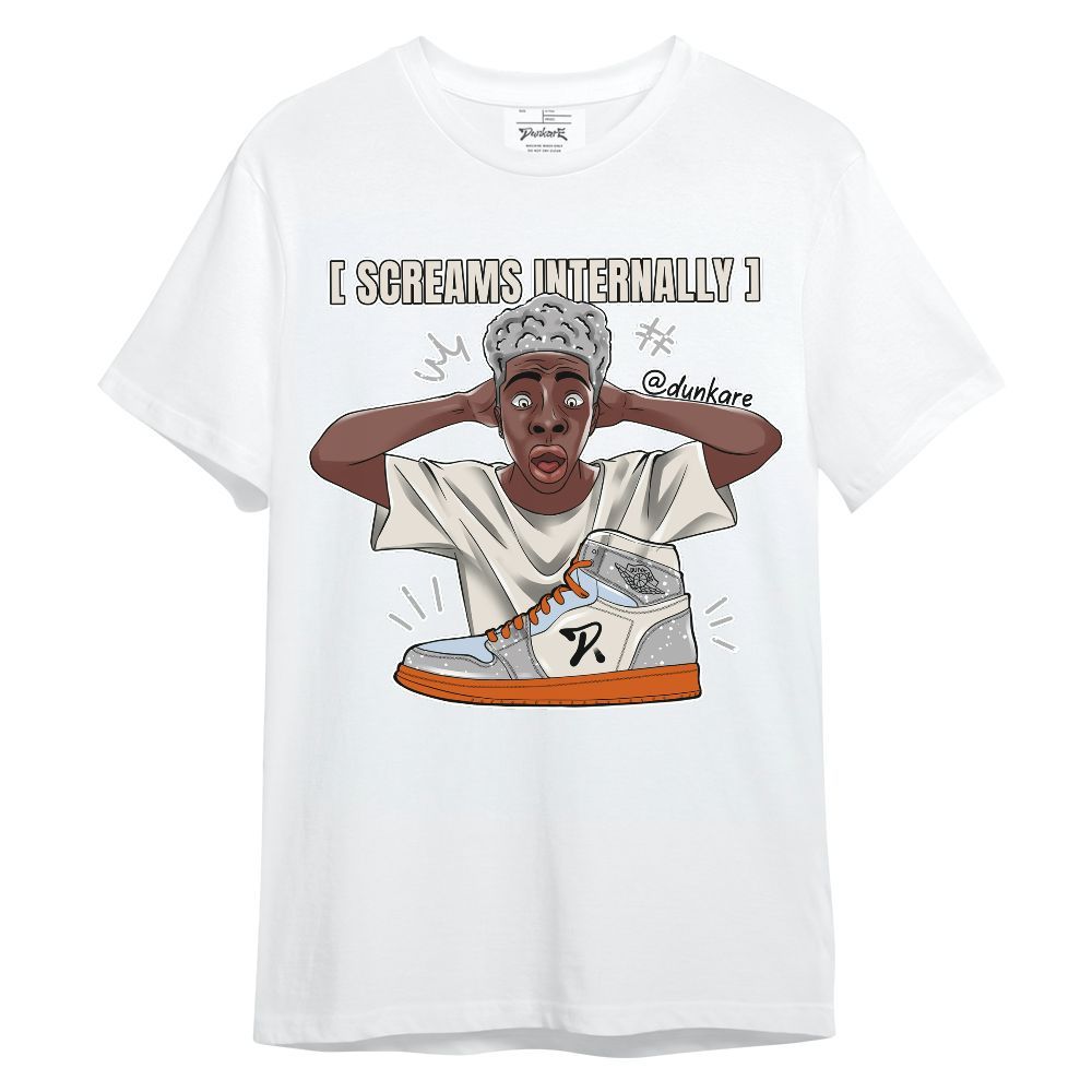 Shirt To Match SE Craft 5s - Scream Internally Unisex Shirt