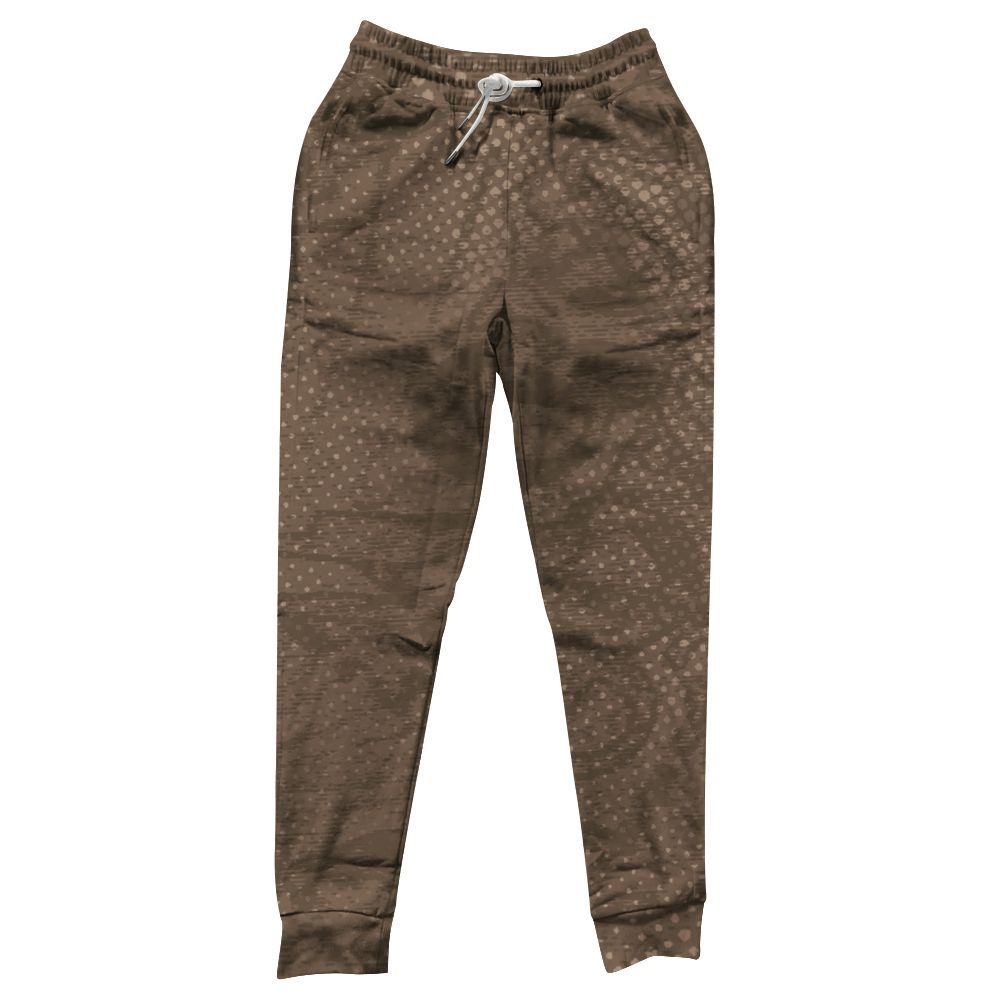 Sweatpant To Match Dark Mocha Jack - Avant Garde Graphic All Over Print