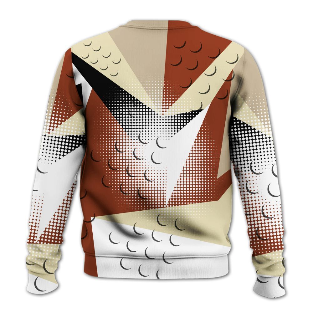 Sweatshirt To Match Retro Eastside Golf 12s - Poly Custom Name Number 23 5s All Over Print