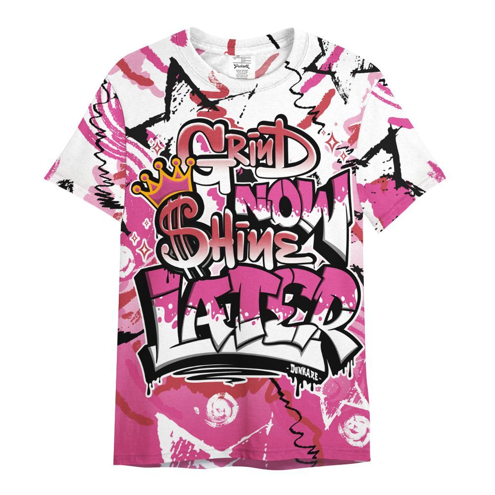 Shirt To Match KD 4 Aunt Pearl - Grind Shine Later Drip All Over Print
