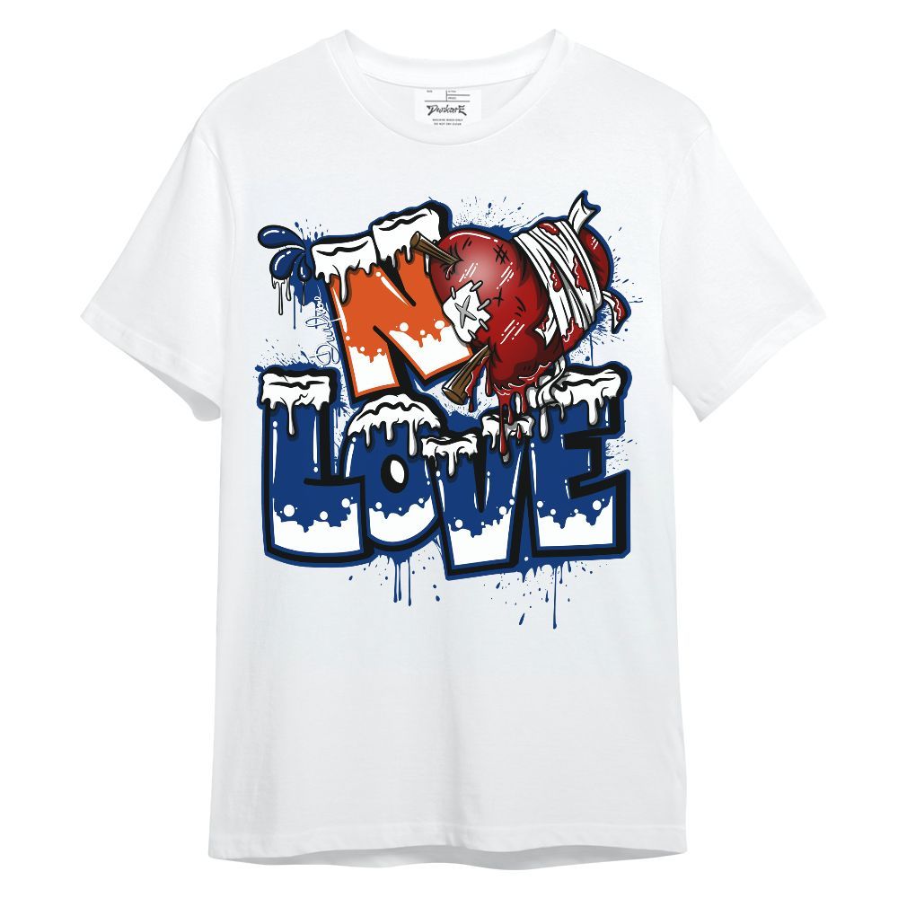 Shirt To Match Mid Knicks 1s - Drip No Love Streetwear Unisex Shirt