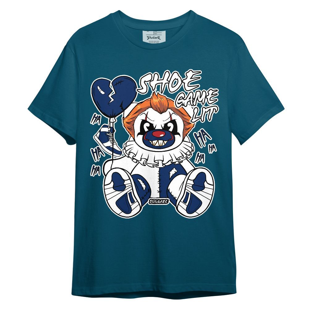 Shirt To Match High OG Deep Royal Blue 1s - Shoe Game Bear Unisex Shirt