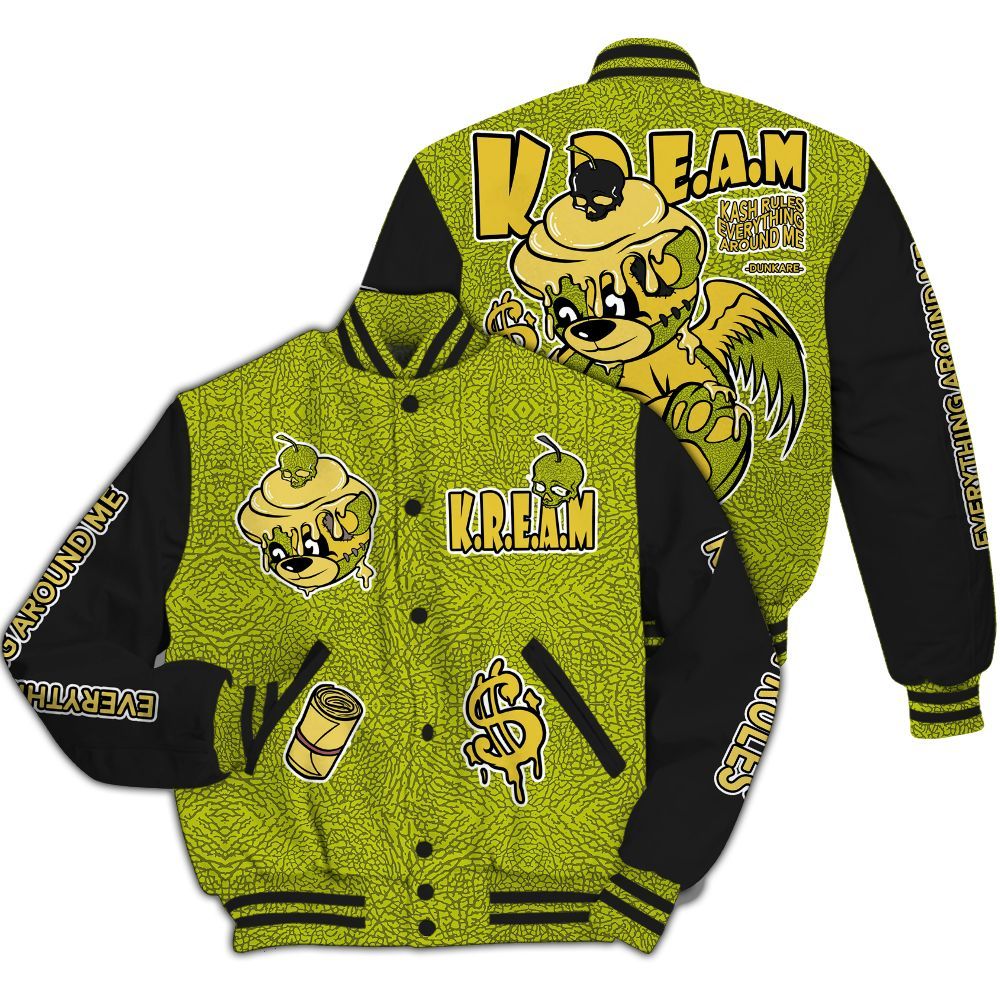 Varsity Jacket To Match Dunk Low QS Halloween Skull - Loot Bear All Over Print
