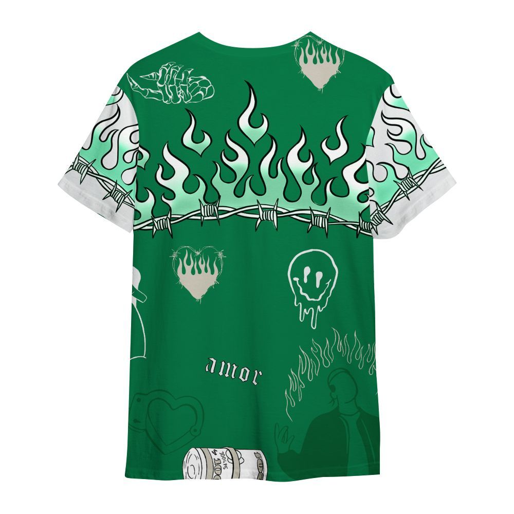 Shirt To Match Lucky Green 2s - Snake Trust No One All Over Print