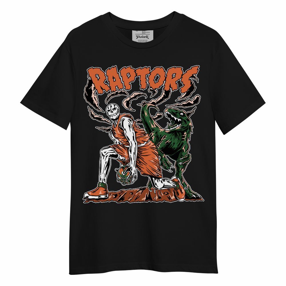 Shirt To Match Low Miami 5s - Raptors Skeleton Unisex Shirt
