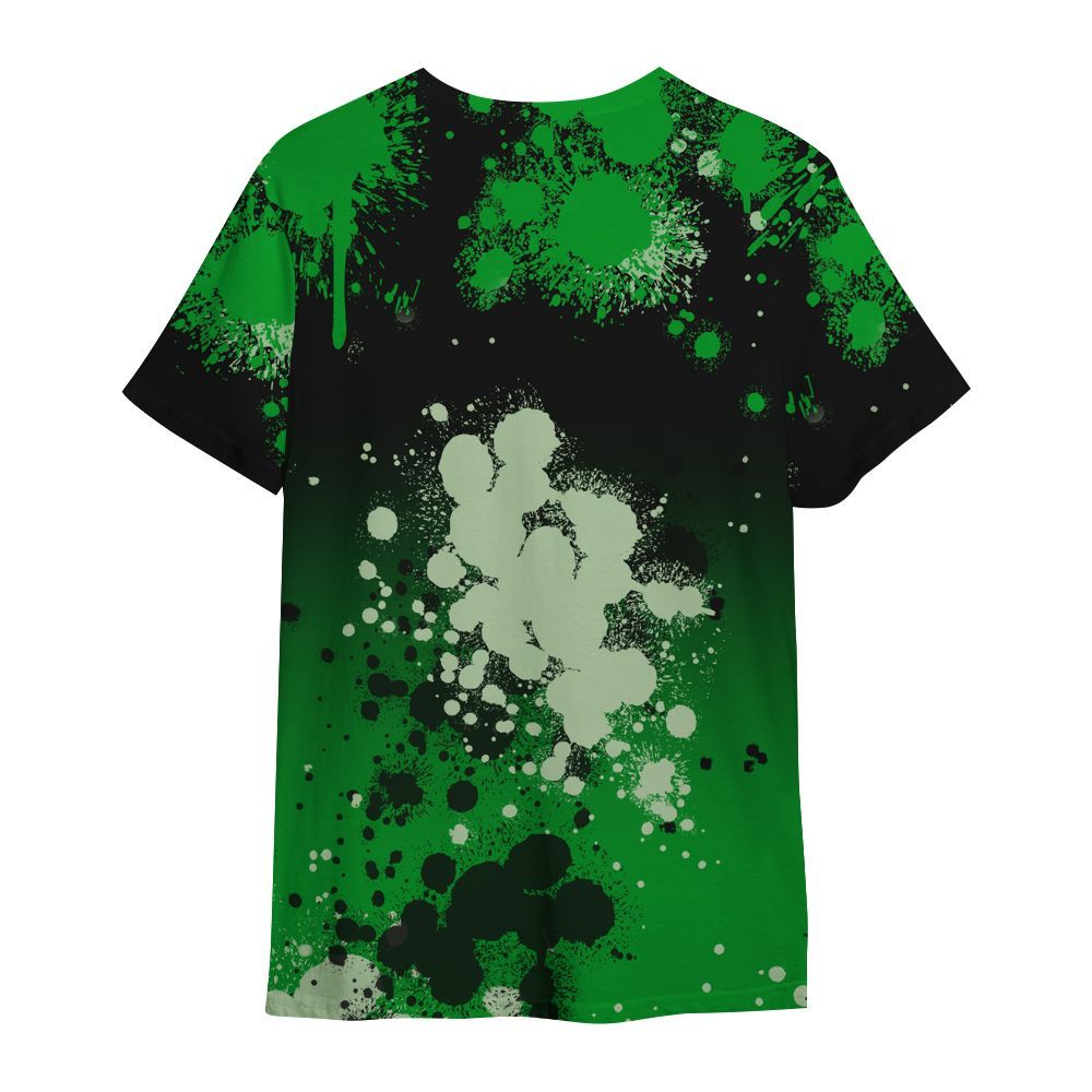 Shirt To Match Green Spark CJ1 T-Rex - God Blessed Ink Drip All Over Print