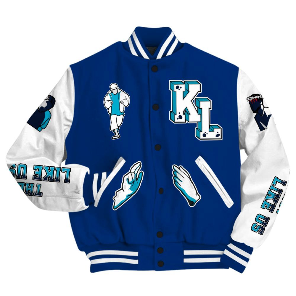 Varsity Jacket To Match Kobe 5 X-Ray - Dislike Us Graphic All Over Print