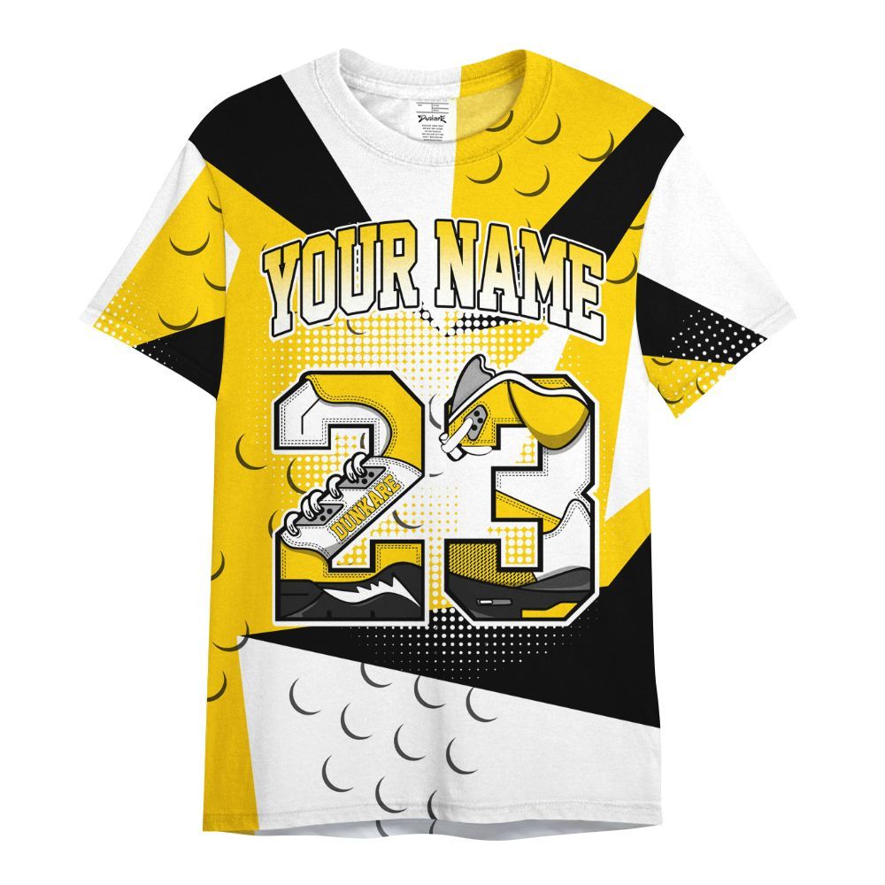 Shirt To Match Corteiz Air Max 95 Tour Yellow - Poly Custom Name Number 23 5s All Over Print