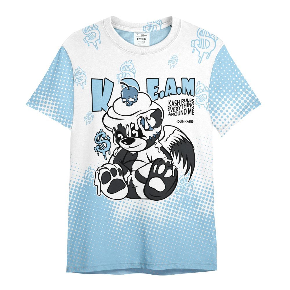 Shirt To Match Legend Blue 11s - Loot Bear Unique Drip All Over Print