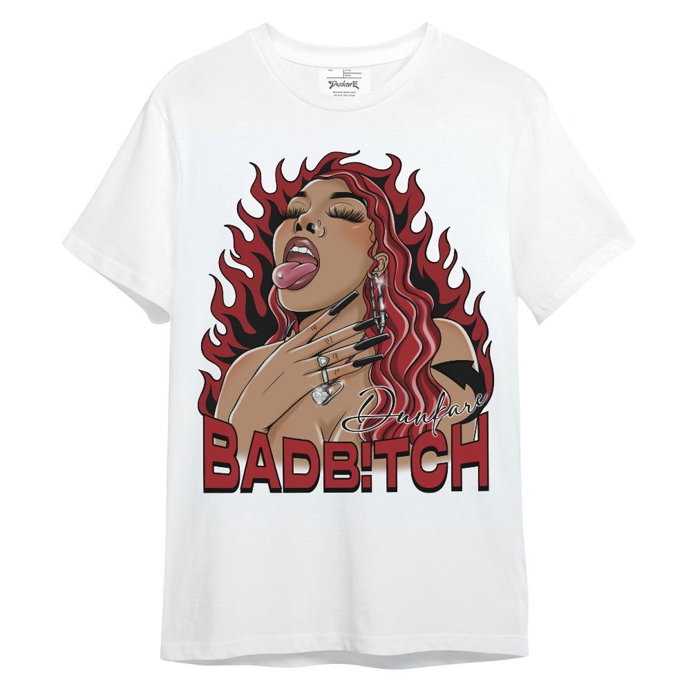Shirt To Match Alternate Flu Game 12s - Bad B!tch Unique Unisex Shirt