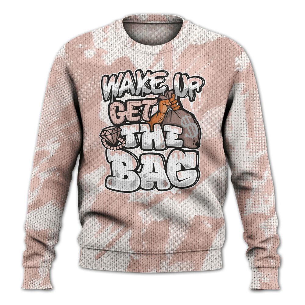 Knitted Sweater To Match Low Legend Pink 11s - Get More Bags Abstract