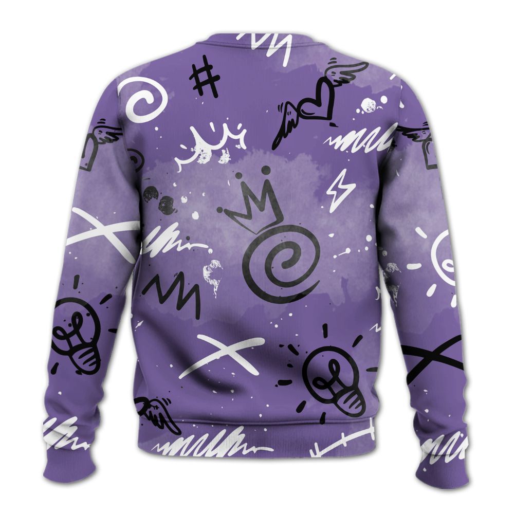 Sweatshirt To Match Dunk Low Black Raspberry - Drip Been Di2ferent All Over Print